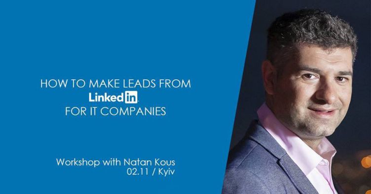 Workshop with Natan Kous "How To Make Leads From LinkedIn"