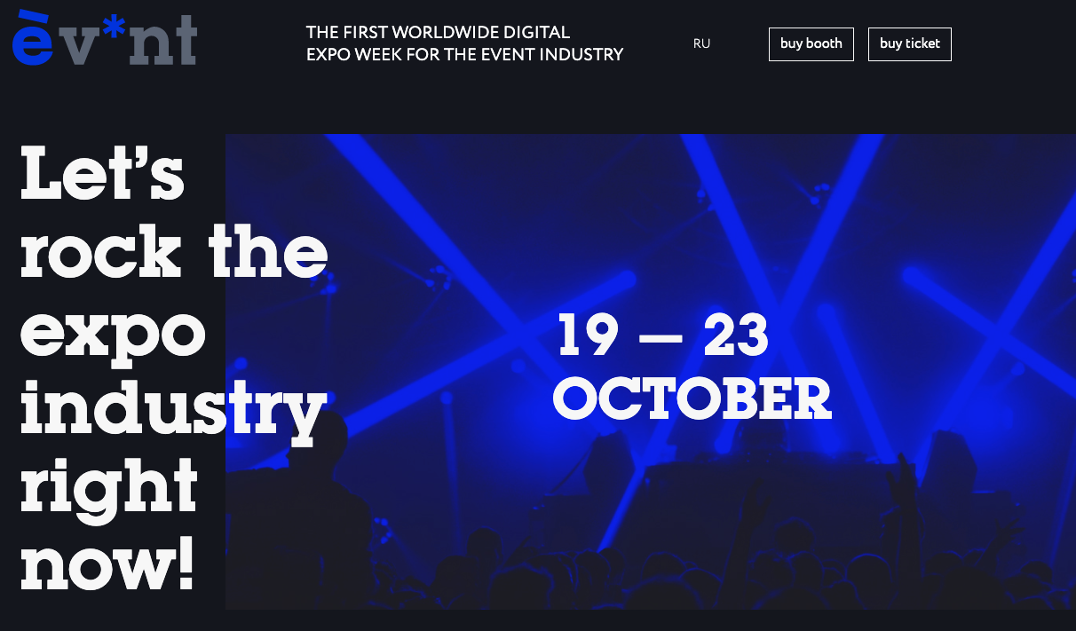 EV*NT 2020 - Worldwide Digital Week for the exhibition industry online