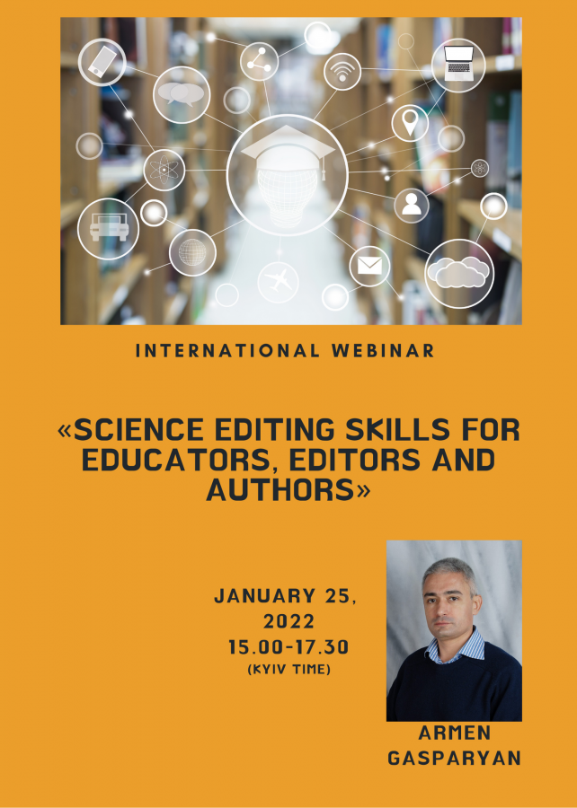Science Editing Skills for Educators and Editors