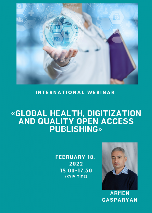 Global Health, Digitization and Quality Open Access Publishing