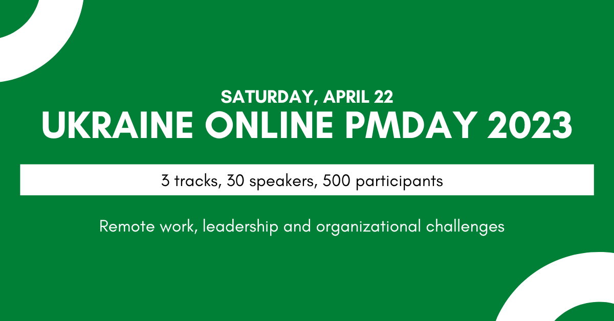 UA Online PMDay 2023 Spring