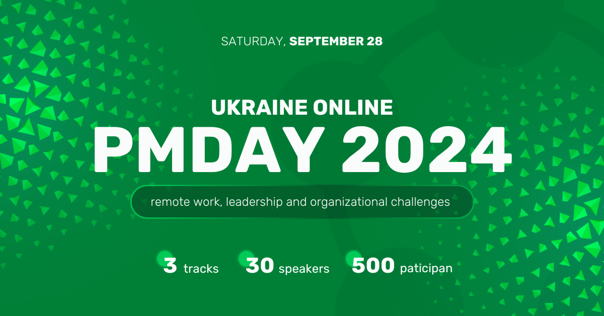 UA Online PMDay 2024 Autumn