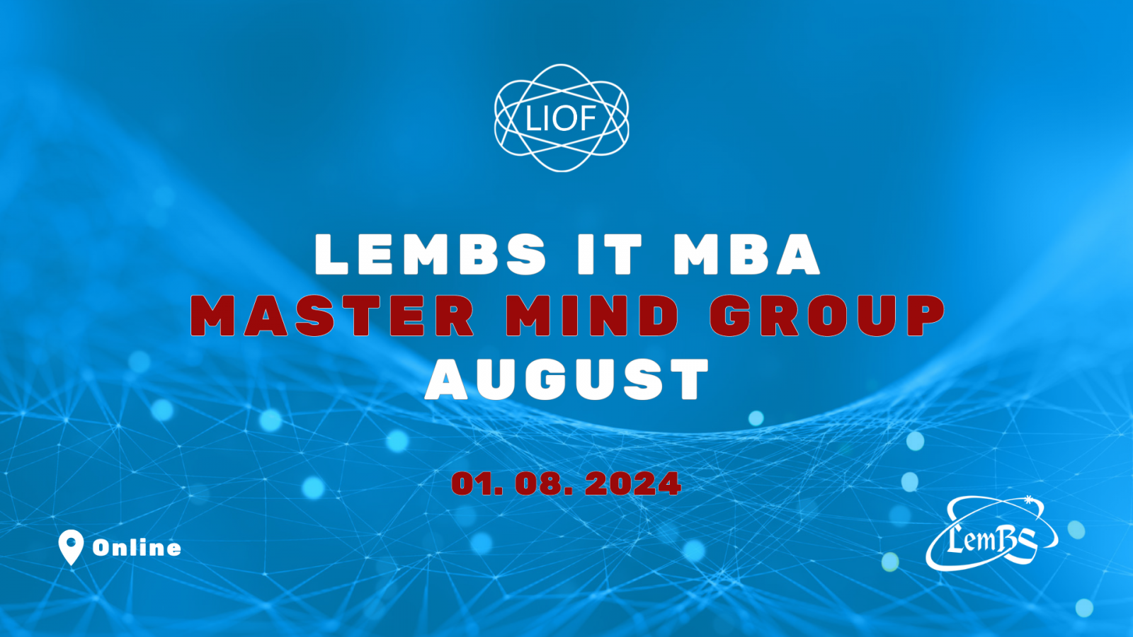 LemBS IT MBA MasterMind Group August