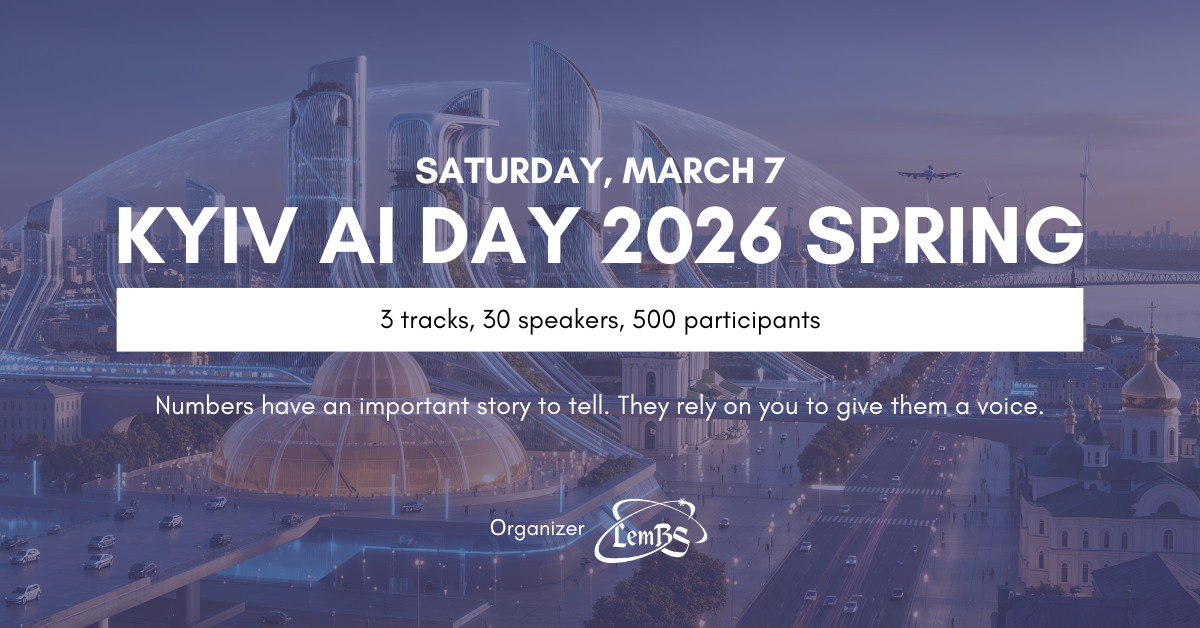 Kyiv AI Day 2026 Spring
