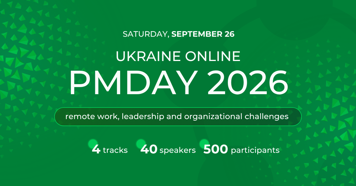 UA Online PMDay 2026 Autumn