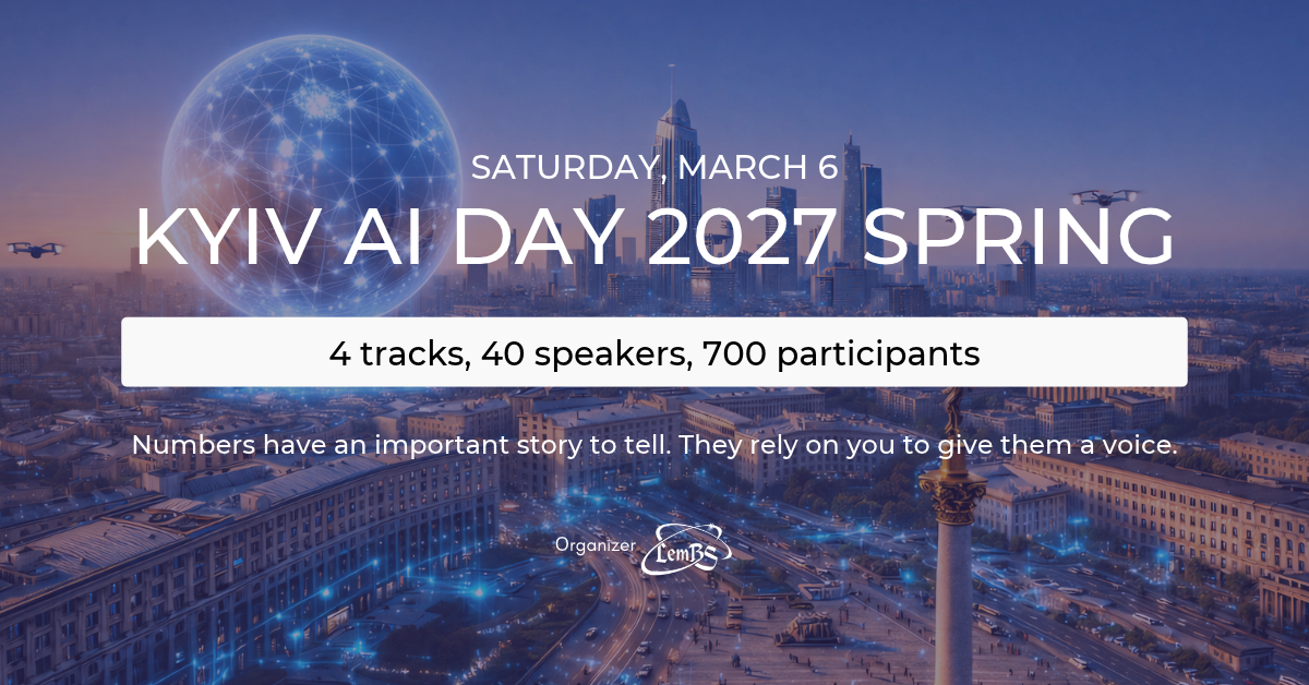 Kyiv AI Day 2027 Spring