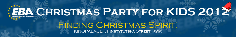 EBA Christmas Party for KIDS 2012:“Finding Christmas Spirit!”: 16 December, 10:00