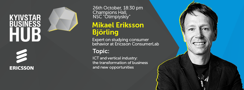 KyivstarBusinessHub discussion with Mikael Björling and Voitseh Baida: "ICT and vertical industry: the transformation of business and new opportunities"