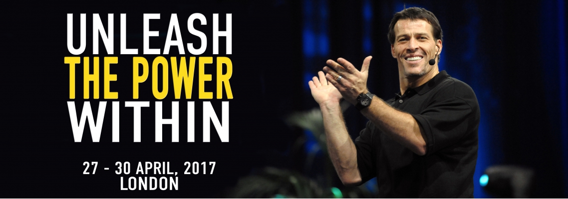 Tony Robbins seminar "Unleash the power within!"