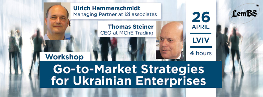 Workshop “Go-to-Market Strategies for Ukrainian Enterprises”