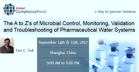 Microbial Control, Monitoring, Validation and Troubleshooting 2017