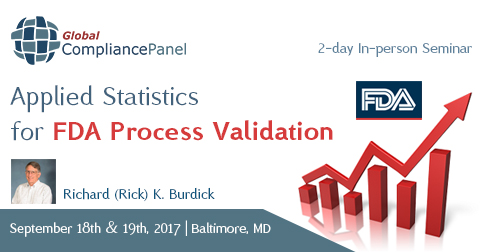 Applied Statistics for FDA Process Validation 2017