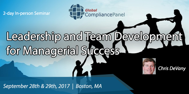 Leadership and Team Development for Managerial Success 2017