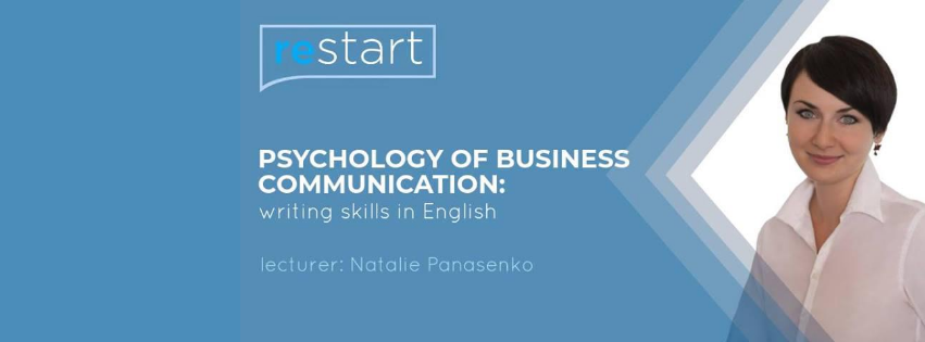 Psychology of Business Communication: Writing Skills in English