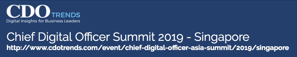 Chief Digital Officer Singapore Summit